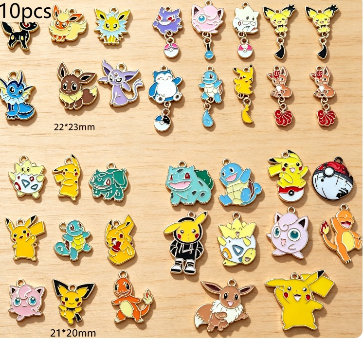 Anime Pendant Necklace - 10pcs anime cartoon Animal Koala cute
