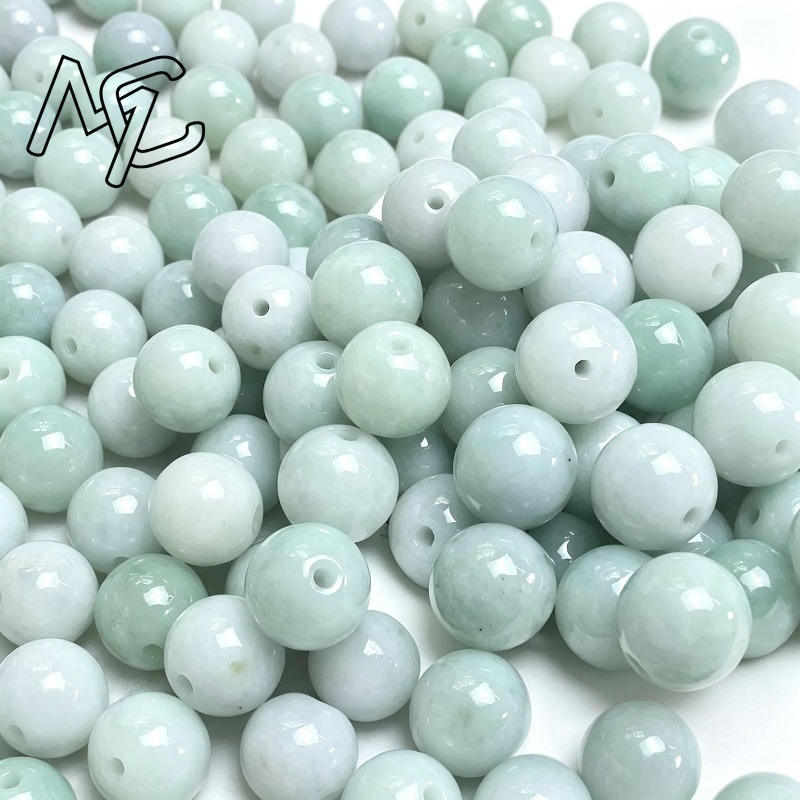 10PC Natural Jade Emerald 13mm - Earrings 评论和价格
