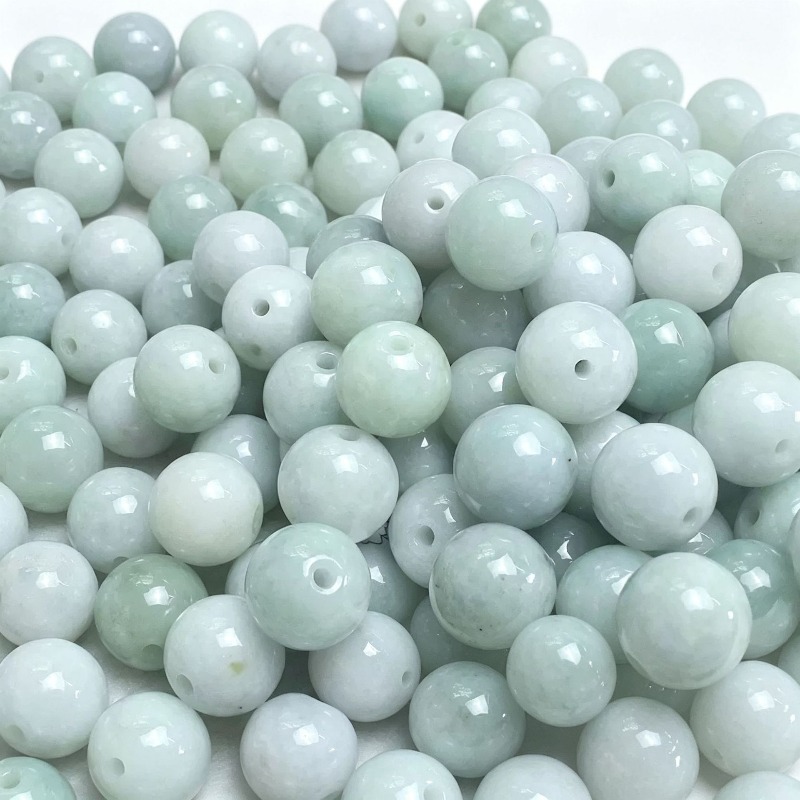 10PC Natural Jade Emerald 13mm - Earrings 评论和价格