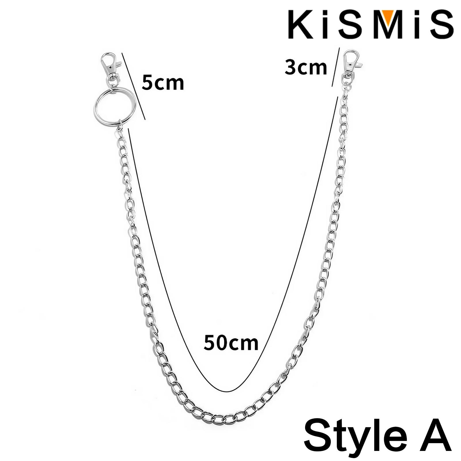 KISMIS 1PC Punk Street Keychai - Body Jewelry 评论和价格