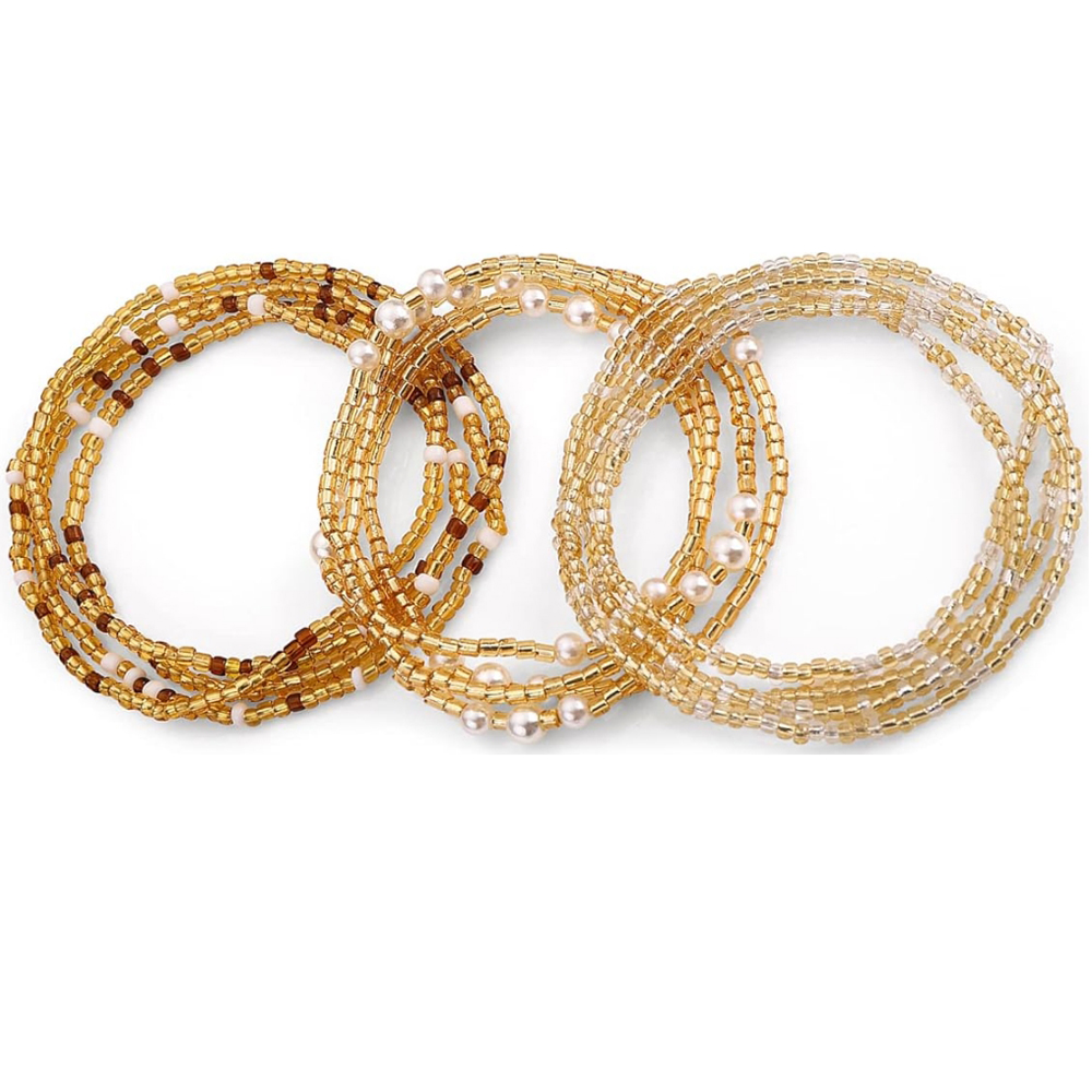 Waist Beads for Women Belly Be - Body Jewelry 评论和价格