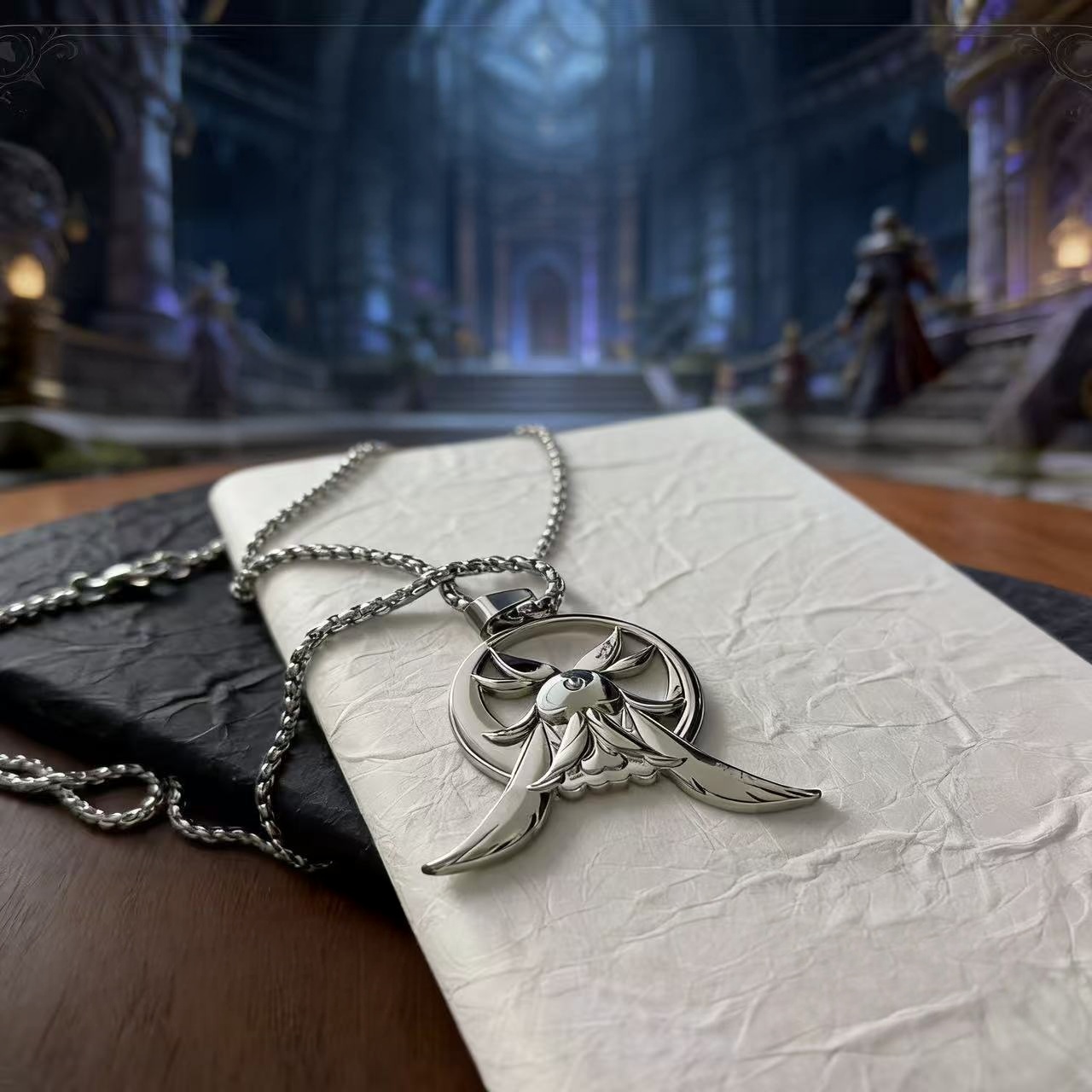 Game Genshin Impact Columbina  - Anime Pendant Necklace 评论和价格