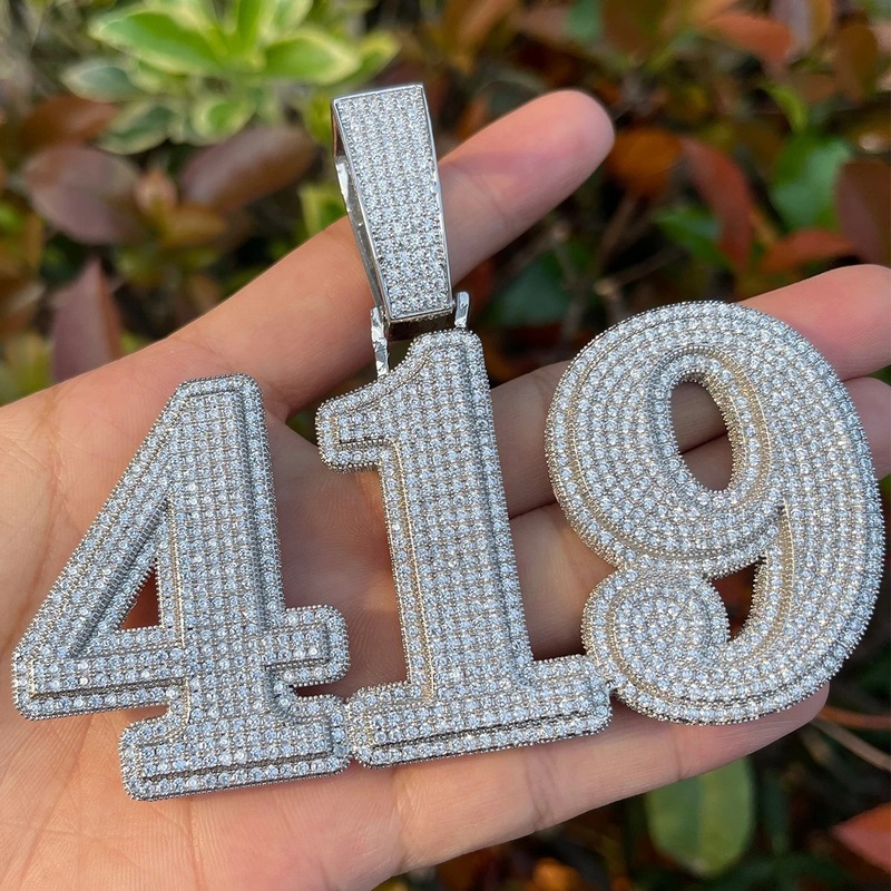 Custom Pave Cubic Zircon Lette - Cuban Link Chain 12Mm 评论和价格